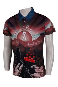 T915 Custom Sublimation Polo Shirt Full Print Equestrian Sports Charity Event Sublimation Supplier